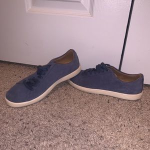 Size 7 Blue Suede Shoes